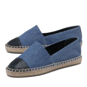 Tory Burch Denim Shoe.